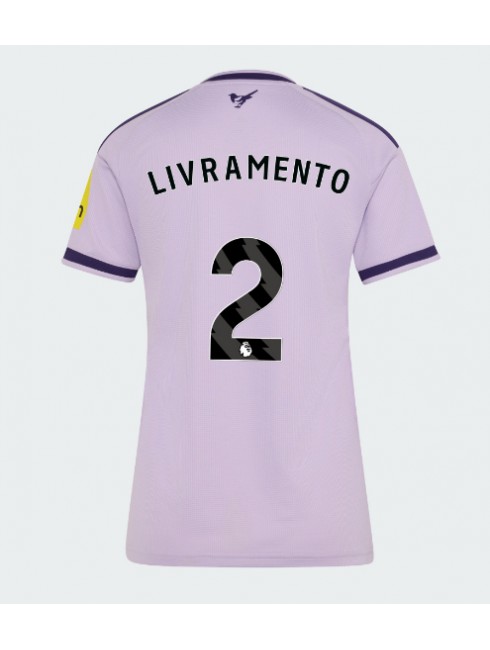 Zenske Futbalové oblečenie Newcastle United Tino Livramento #2 2026-27 Krátky Rukáv - Tretina Zenske Futbalové oblečenie Newcastle United Tino Livramento #2 2026-27 Krátky Rukáv - Tretina